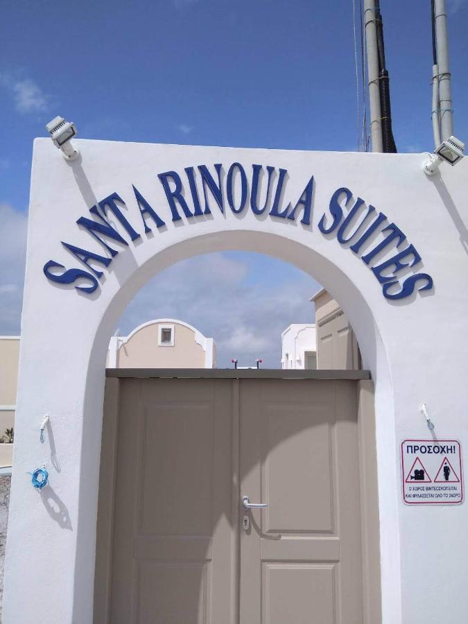 Santa Rinoula Suites Sea Sunset Views Adults Only Megalochori  Exterior photo