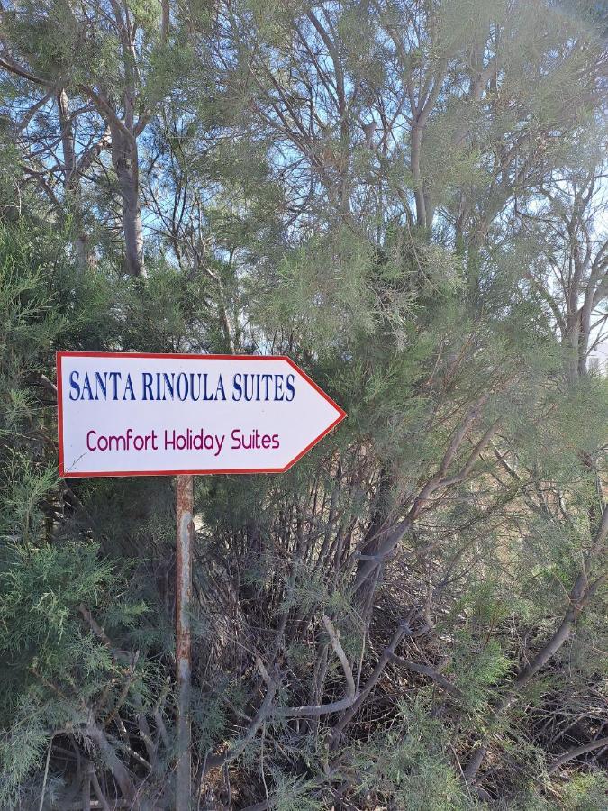 Santa Rinoula Suites Sea Sunset Views Adults Only Megalochori  Exterior photo